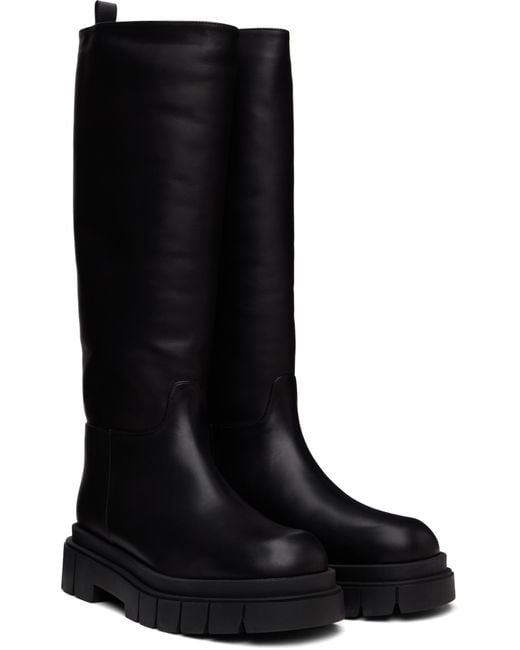 Mackage Black Commander Tall Boots