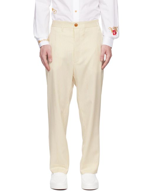 Vivienne Westwood Off-white Cruise Trousers for men