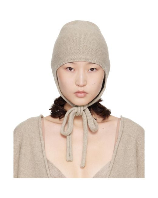 Baserange Natural Tier Hood Beanie