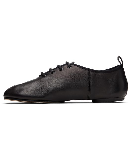 Maison Margiela Black Tabi Jazz Lace-Up Derbys