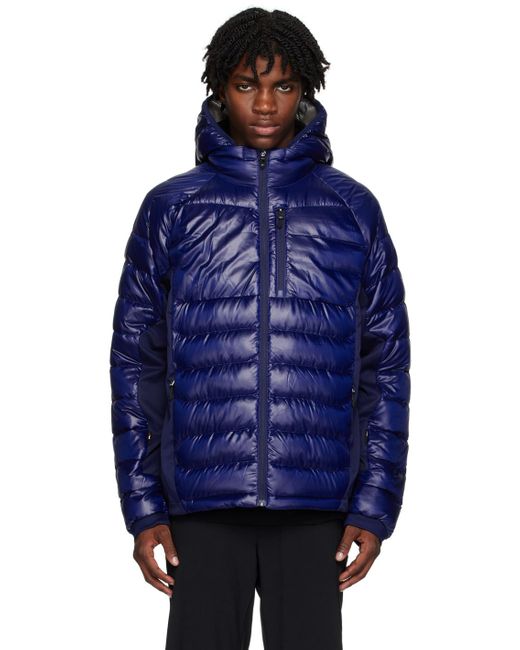 RLX Ralph Lauren Blue Hybrid Down Jacket for men