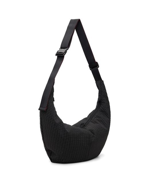 Comme des Garçons Black Grid Check Pattern Bag for men