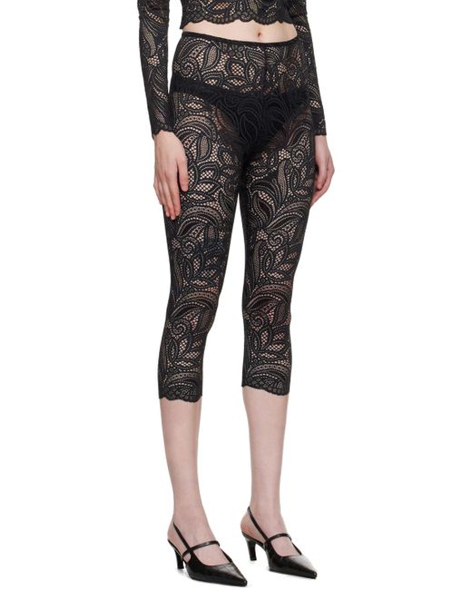 Beaufille Black Cassia Capri Leggings