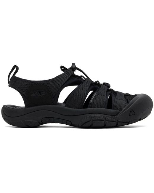 Keen Black Newport H2 Sandals for men