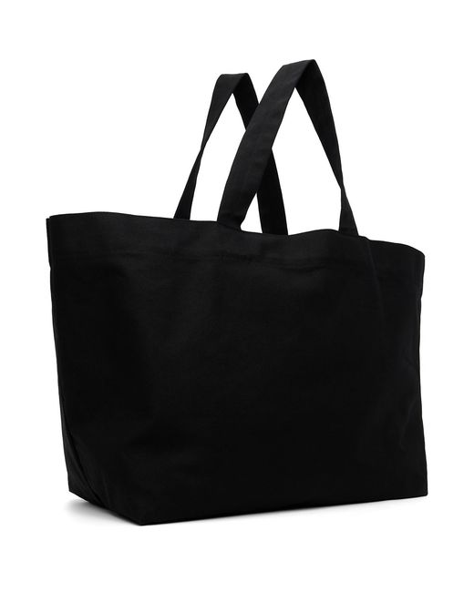 Rick Owens Black Temple Beach Tote for men