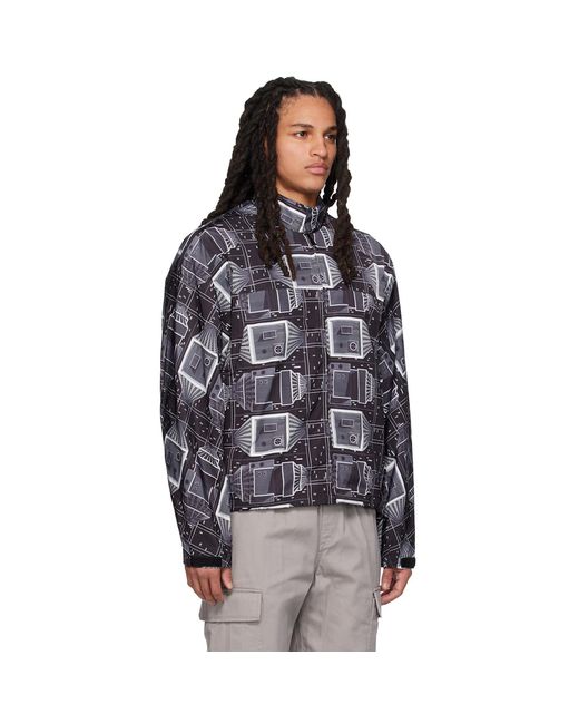 BBCICECREAM Black Skyscraper Jacket for men