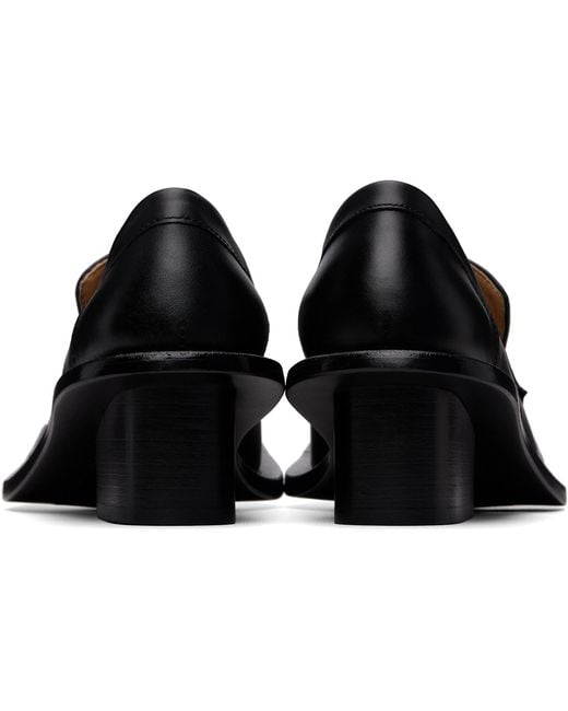 FIDAN NOVRUZOVA Black Barry Chunky Heel Loafers