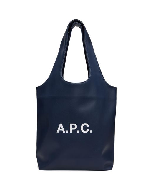 A.P.C. Blue Ninon Small Tote for men