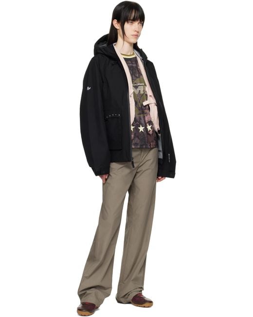 Dime ブラック Adidas Originalsエディション Studded Gore-Tex ジャケット Black