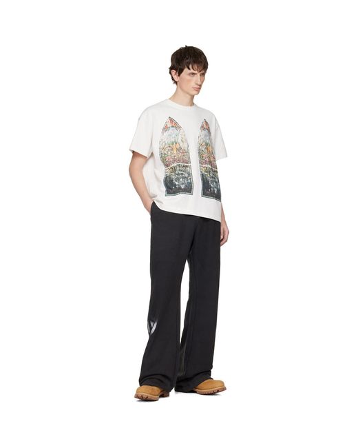 Who Decides War Black Winged Sweatpants for men