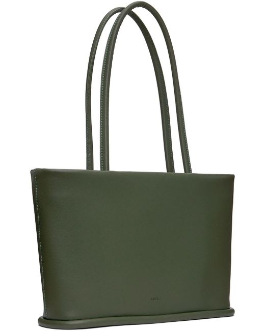 LÉMÉLS Green Léméls Ssense Exclusive Medium Style Shopper Bag