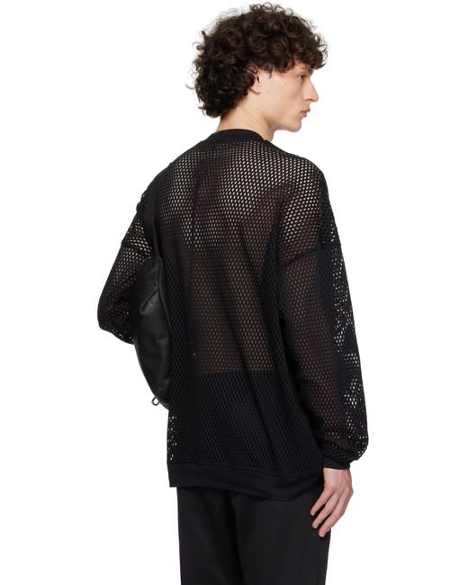 メンズ Rick Owens ブラック Championエディション Jumbo スウェットシャツ Black