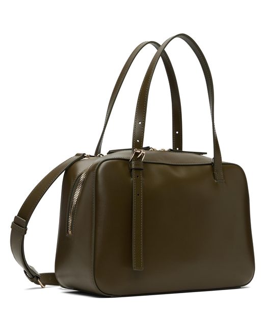 A.P.C. Green Khaki Virginie Box Bag