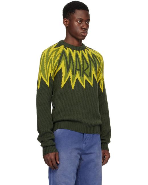 Marni Black Fire Island Sweater for men