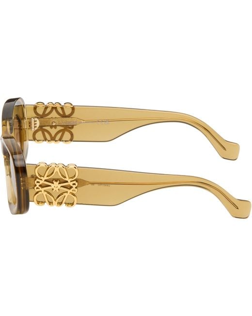 Loewe Black Anagram Sunglasses for men