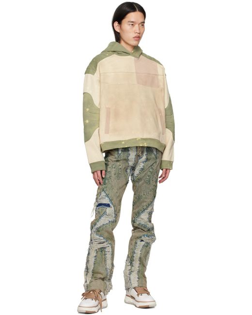 Who Decides War Multicolor Armour Hoodie for men