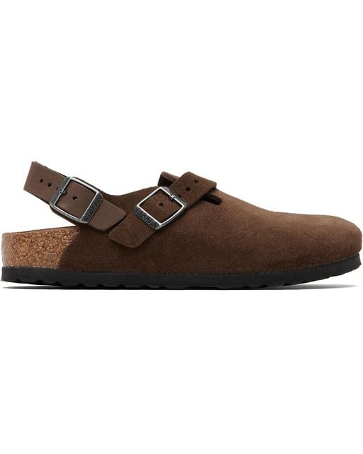 Birkenstock Black Narrow Tokio Slip-On Loafers