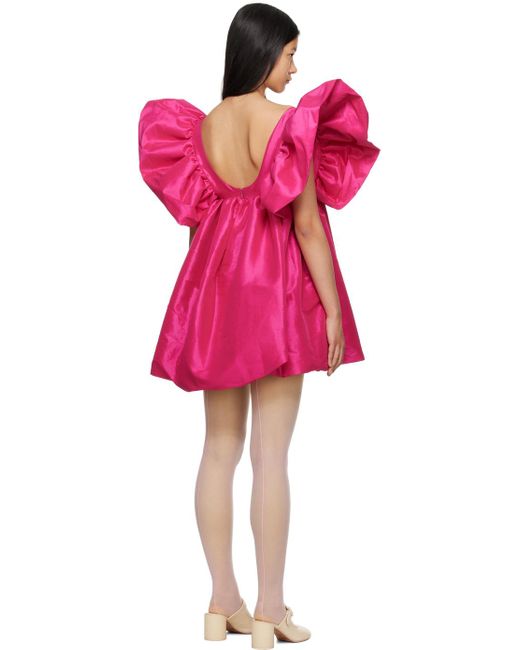 Kika Vargas Red Pink Adri Minidress