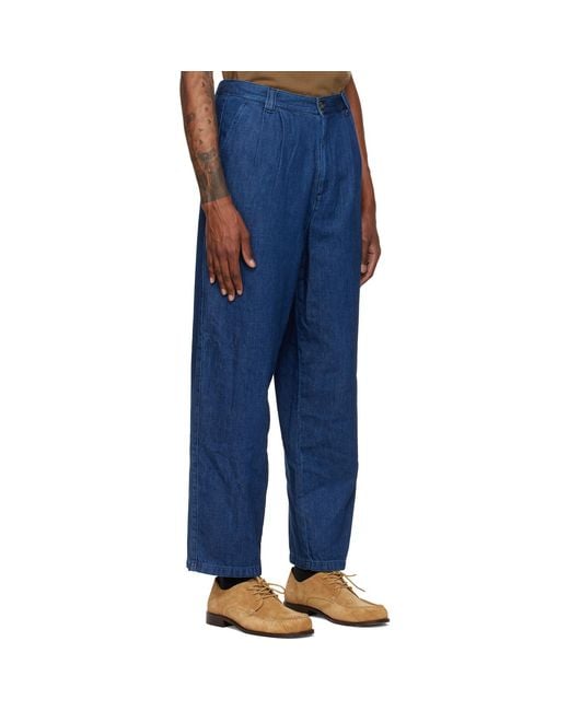 A.P.C. Blue Ricky Jeans for men