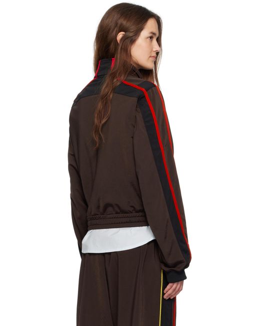 Martine Rose Black Shrunken Track Jacket
