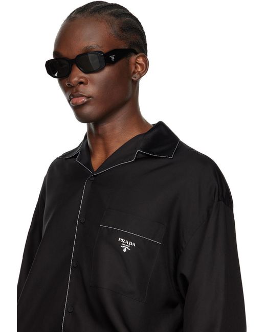 Prada Black Symbole Sunglasses for men