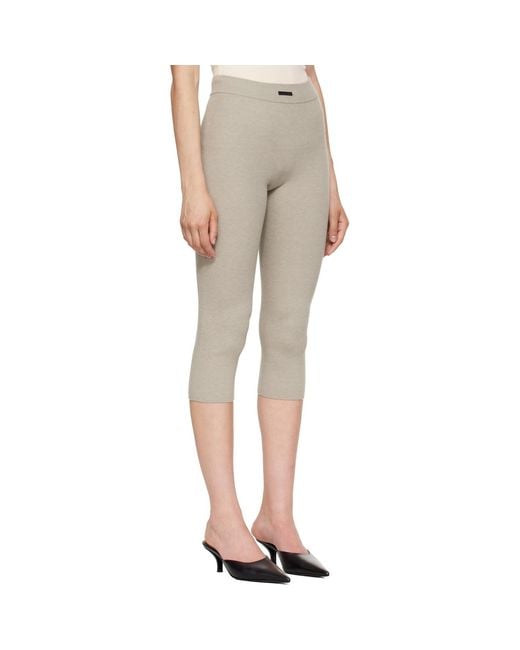 Fear Of God Natural Rib Knit Capri Leggings