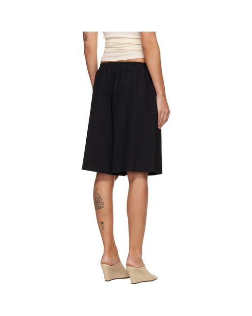 Fear Of God Black Drawstring Shorts