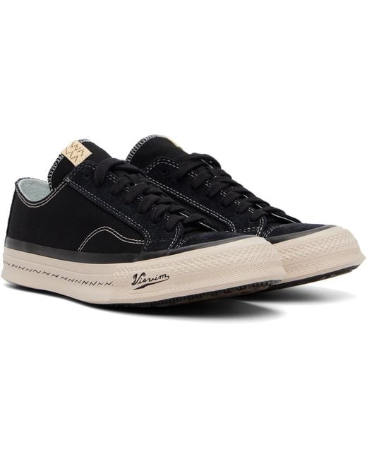 Visvim Black Nolan Lo Sneakers for men