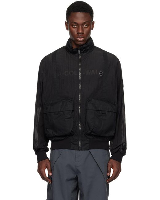 A_COLD_WALL* Black * Semi-sheer Jacket for men