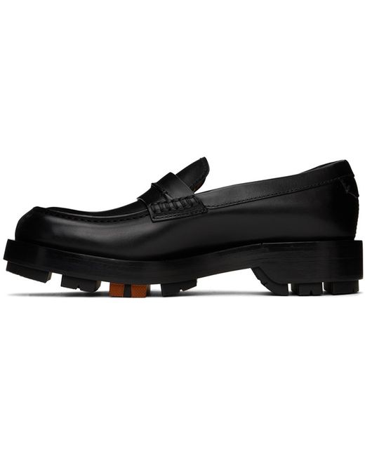 Zegna Black Udine Loafers