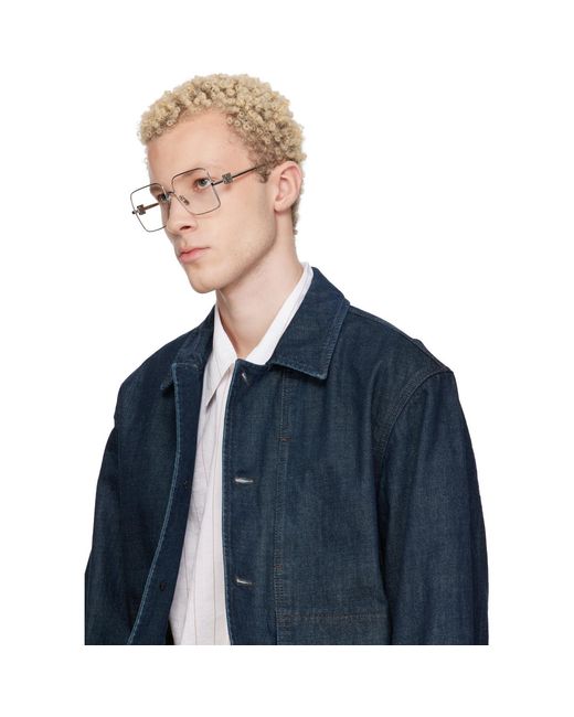 Loewe Black Square Glasses for men