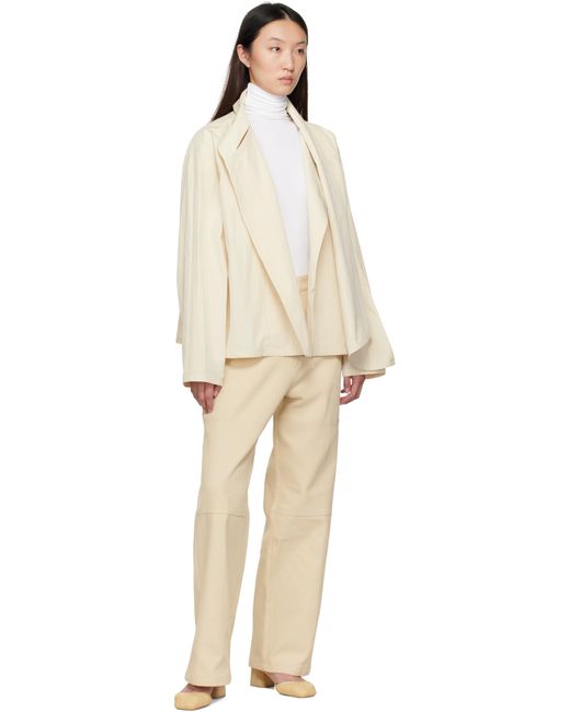 LE17SEPTEMBRE ベージュ Scarf ショート トレンチジャケット Natural