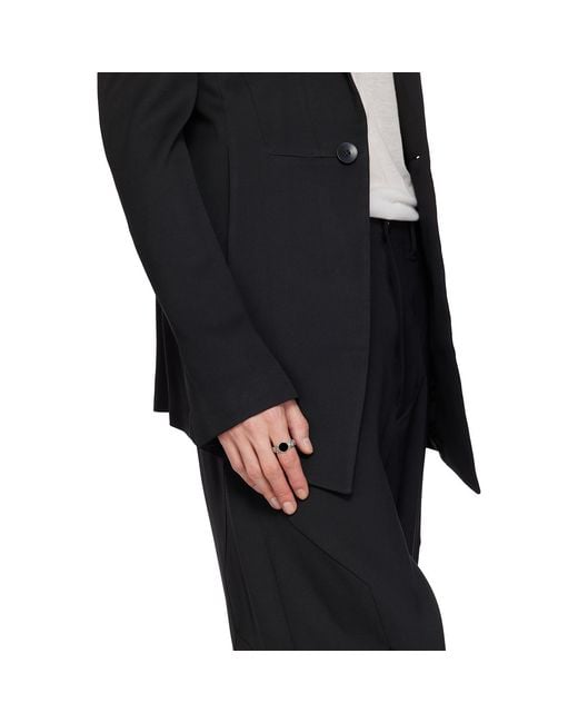 Emanuele Bicocchi Metallic Arabesque Onyx Chevalier Ring for men