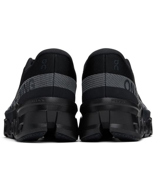 On Shoes Black Cloudmster 2 Sneakers for men