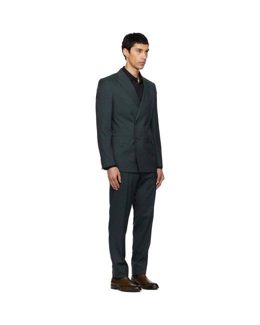 Boss Black Slim-Fit Virgin Wool Suit for men