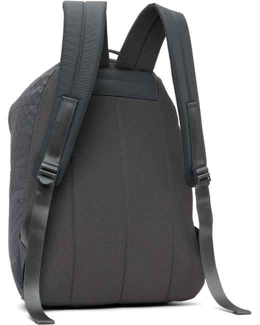 Issey Miyake Black Daypack One-Tone Backpack for men