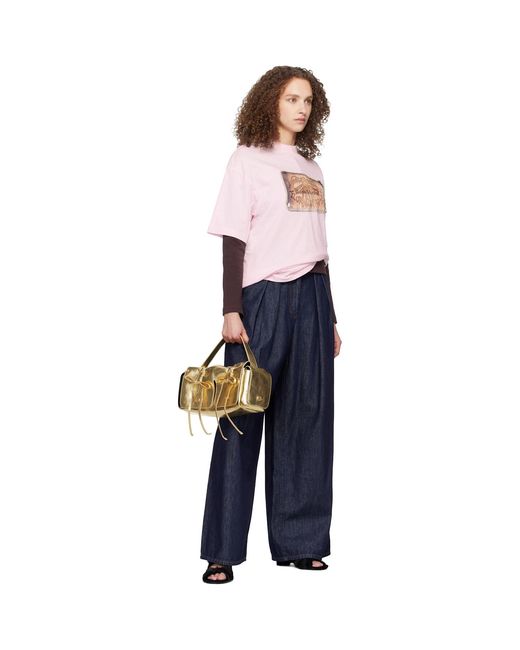 Acne Metallic Multipocket Bag