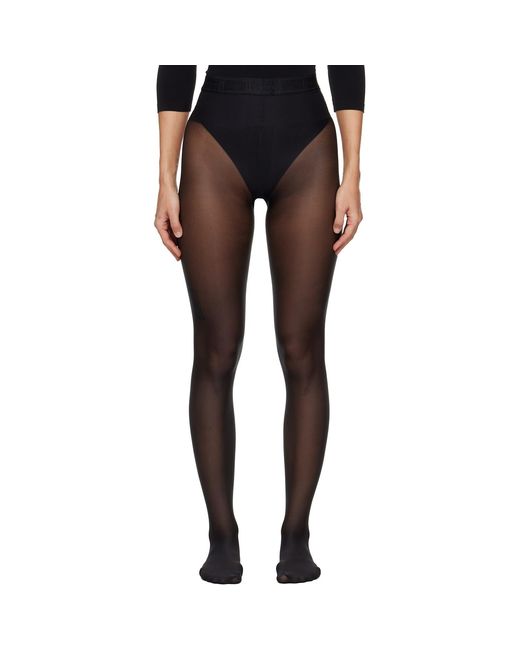 Wolford Black Neon 40 Tights