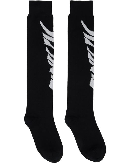 Comme des Garçons Black Calf-high Socks for men