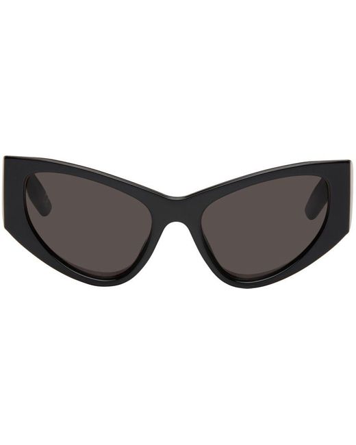 Balenciaga Black Led Frame Sunglasses Lyst