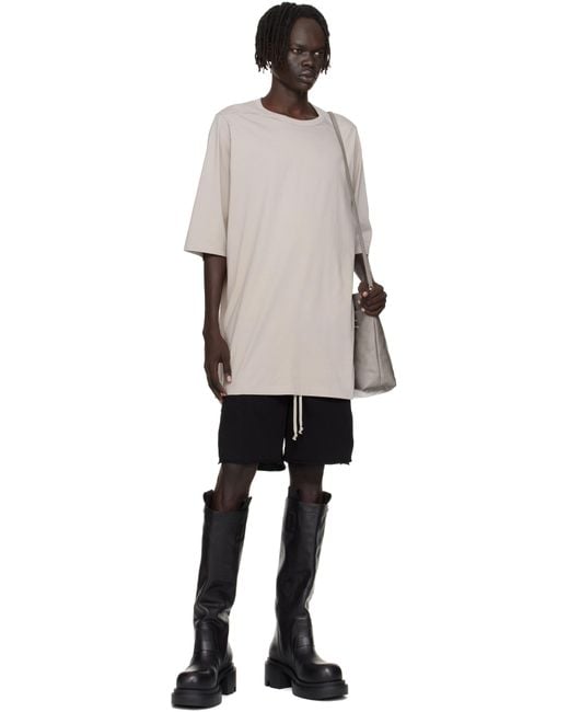 Rick Owens Multicolor Off- Concordians Jumbo T-Shirt for men