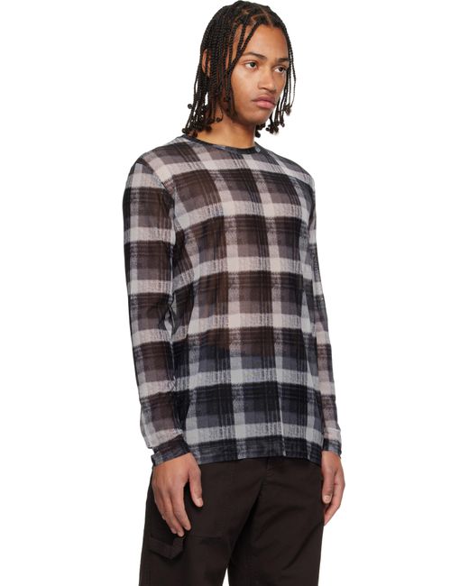 Dries Van Noten Black Printed T-Shirt for men