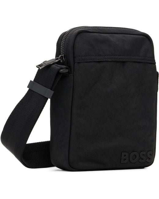 Boss Black Bonded-Logo Bag for men