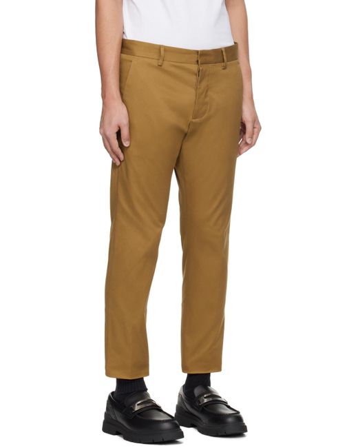 DSquared² Natural Dsqua2 Cool Guy Trousers for men