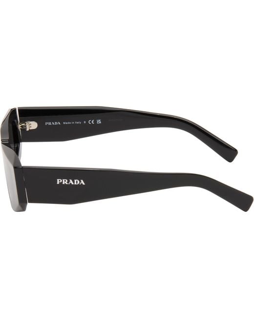 Prada Black 'Prada Symbole' Sunglasses for men