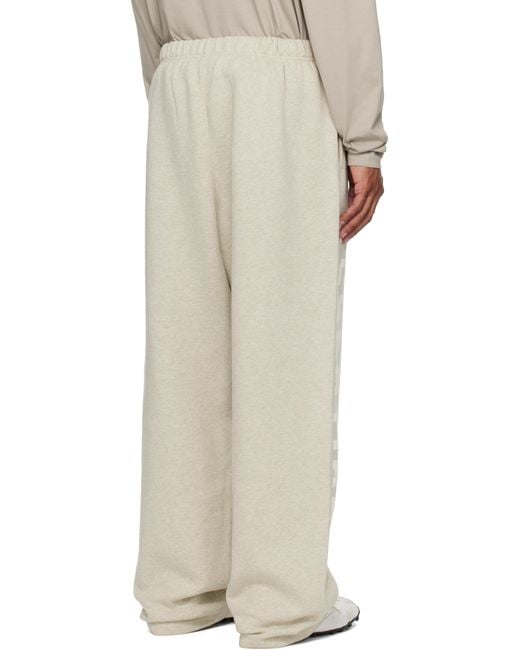Fear Of God Natural Lounge Fleece Sweatpants for men