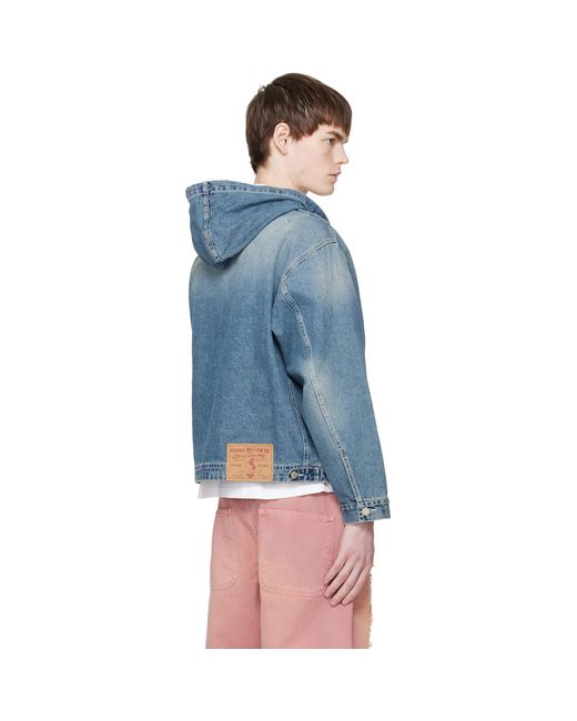 Carne Bollente Blue 'The Love' Denim Jacket for men