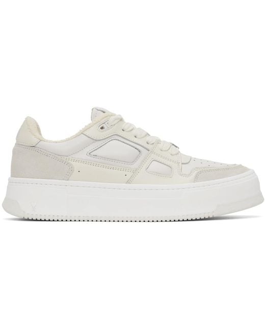 AMI Black Off-white New Arcade Sneakers for men