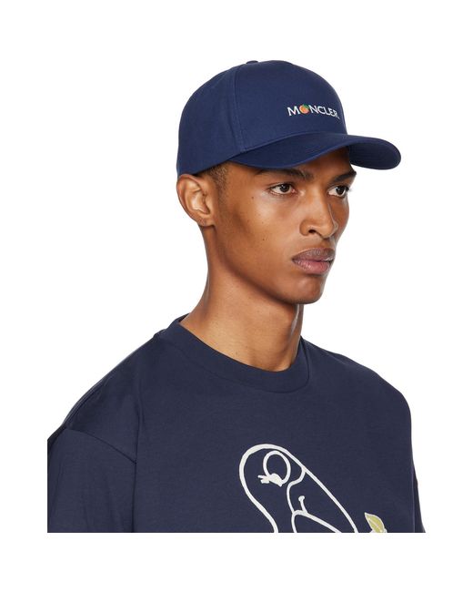 Moncler Genius Blue Moncler X Gilga Farm Baseball Cap for men