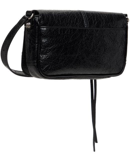 Balenciaga Black 'le Cagole' Mini Flap Bag